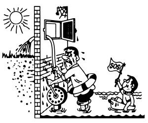 Feuchte Wände? Nasse Keller? Sie haben das Problem, wir haben die Lösung!